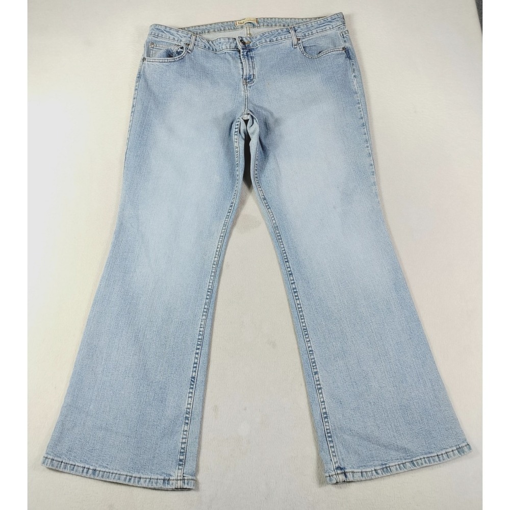 Vintage LEI Jeans Womens 24 Average Western Blue Mid Rise‎ Bootcut Cowgirl Y2K